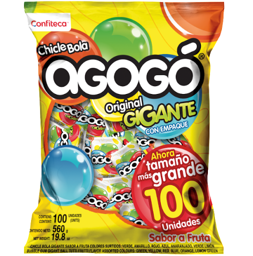 Chicle agogo gig. bx110cx30