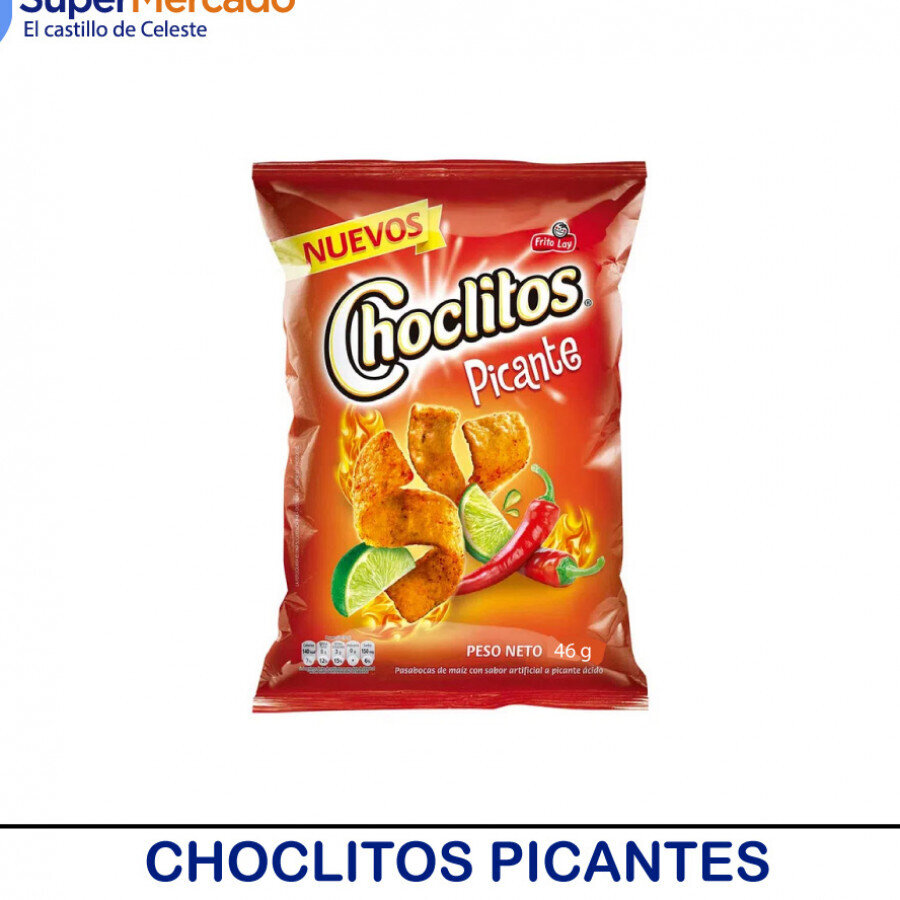 Choclitos picantes 46g cx44