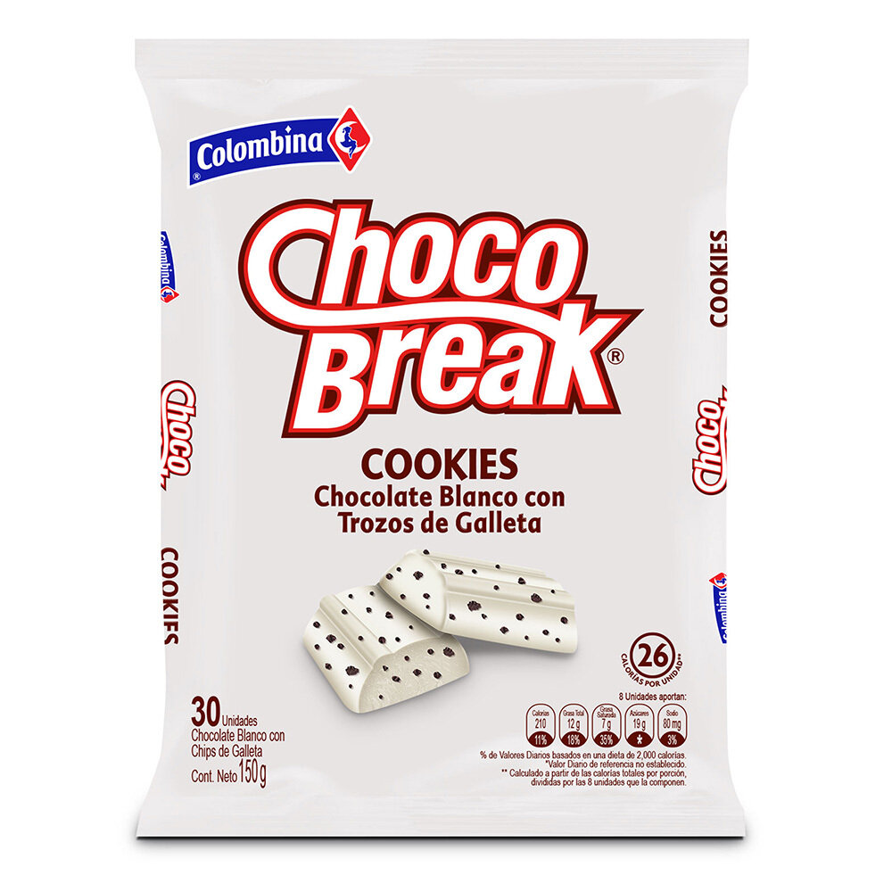 Cookies chocobreak bx30 cx18