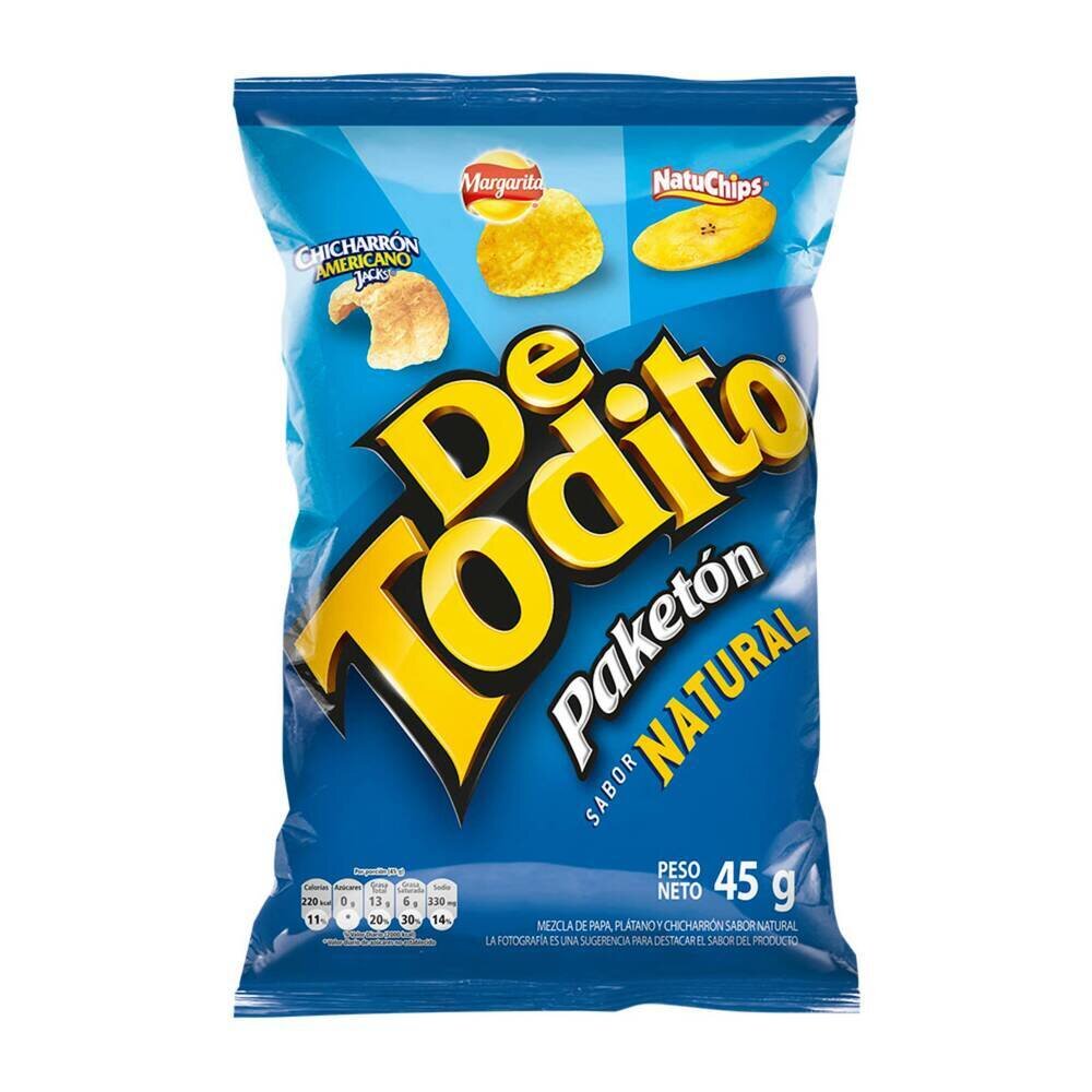 DE TODITO NAT/BBQ/MIX DX12 CX6