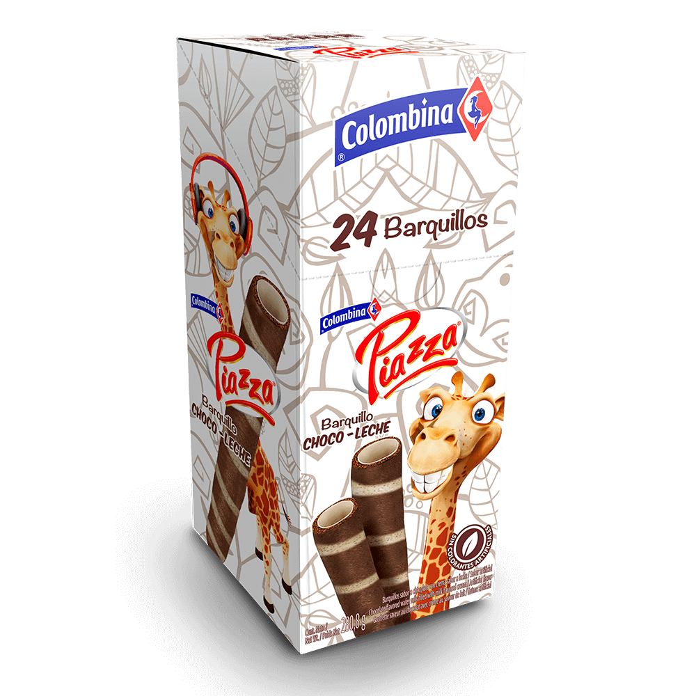 Piazza jirafa choc dx24 cx12