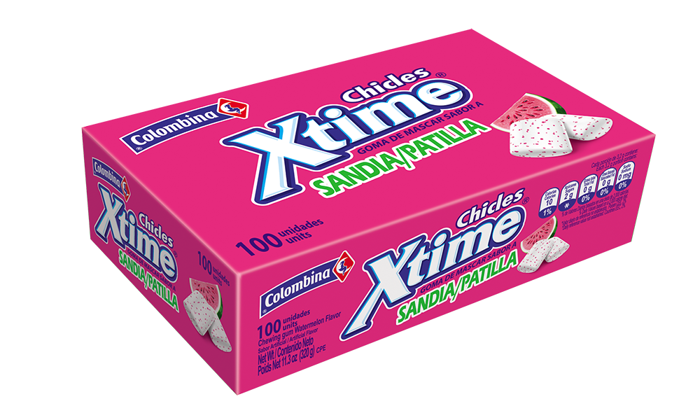 Xtime surtido 320gr dx100 cx24