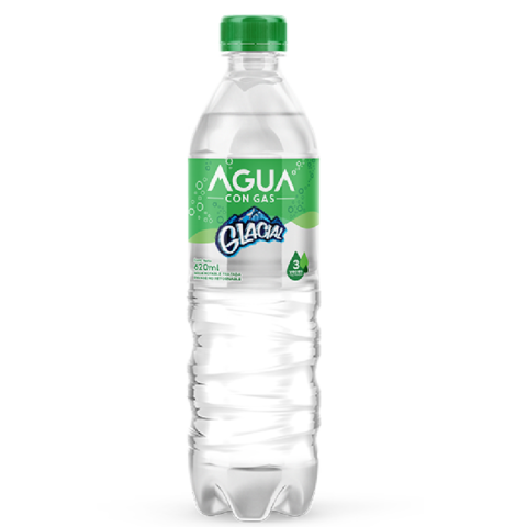 Agua gas glacial 620 cx18