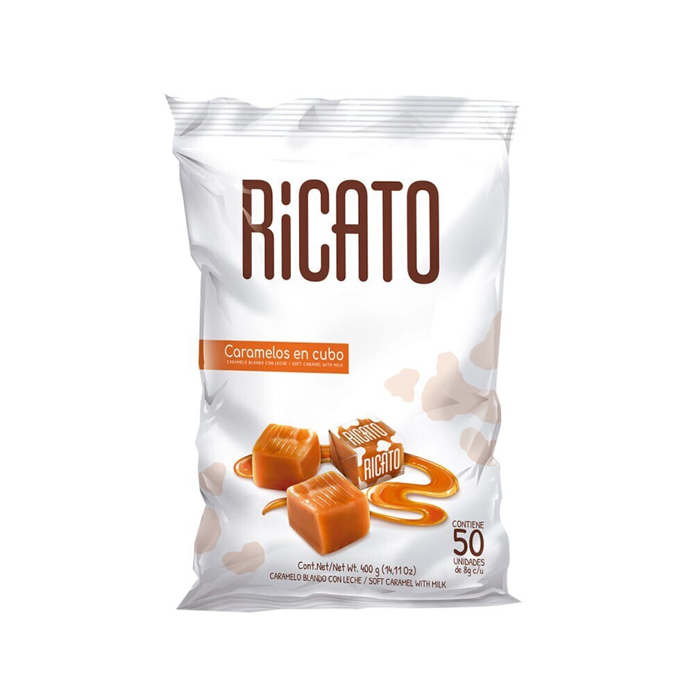 CARAMELO RICATO 400GRA BX50C18