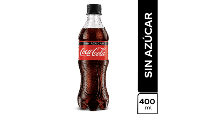 COCA COLA CERO 400MLI CX12