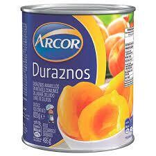 DURAZNO ARCOR 820GRM CX12