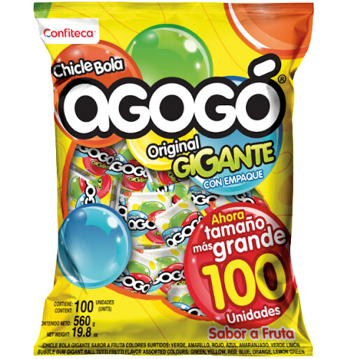 Chicle agogo gig. bx110cx30