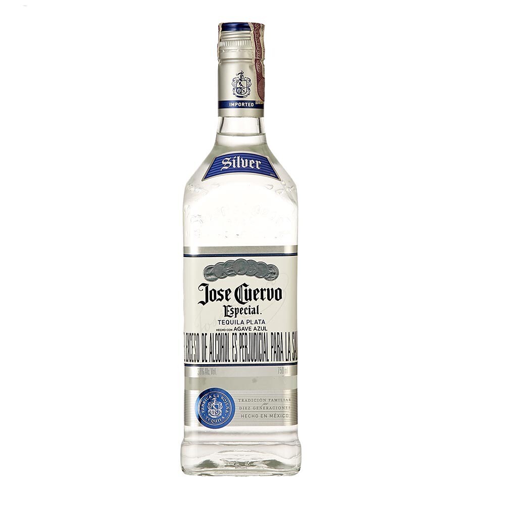 TEQUILA JOSE CUERVO-SILVER750-CX12