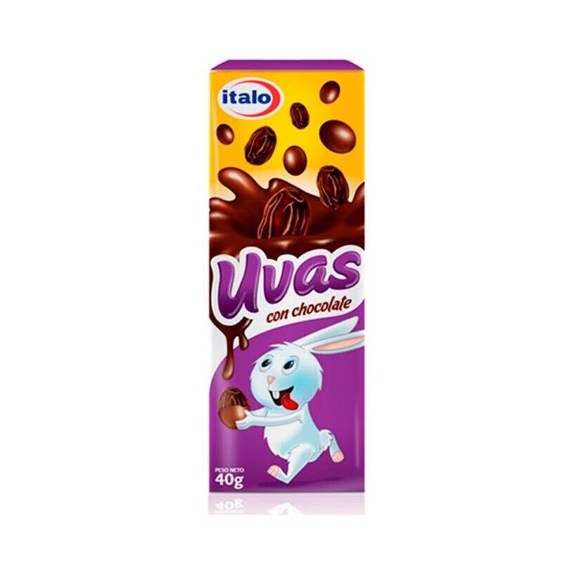 UVAS CUB.CHOCO ITALO Bx10 Cx20