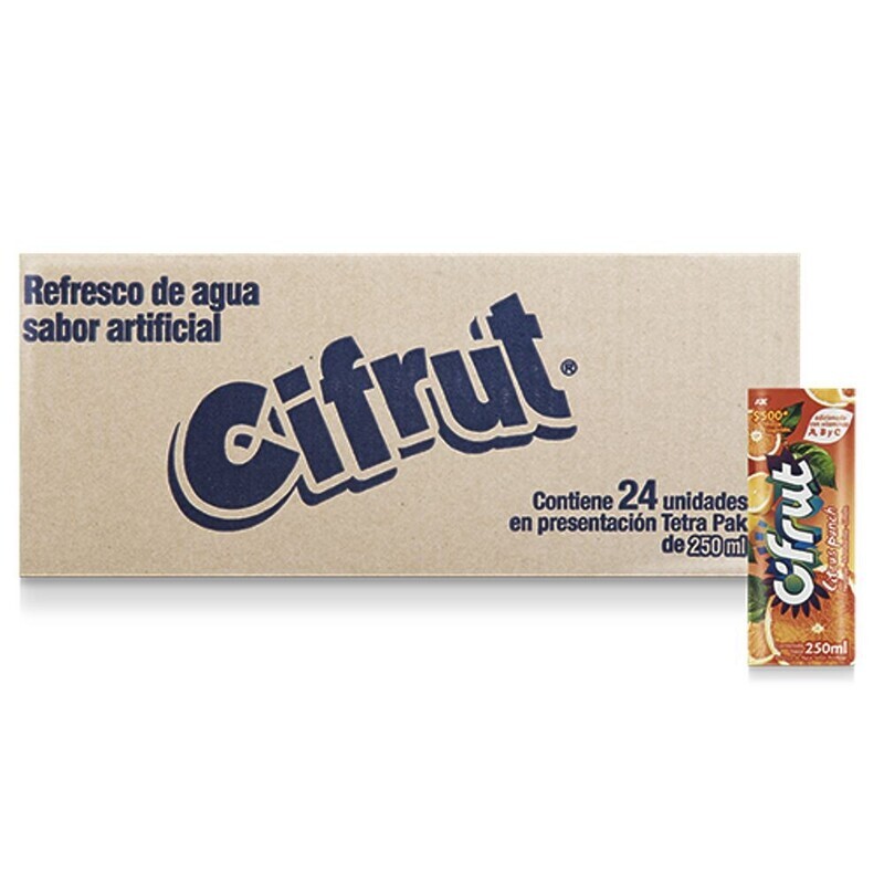 Cifrut surtido caja 250 cx24