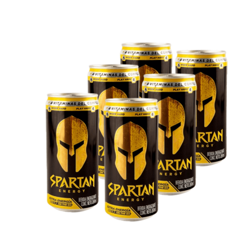 Spartan energy 355ml six cx4