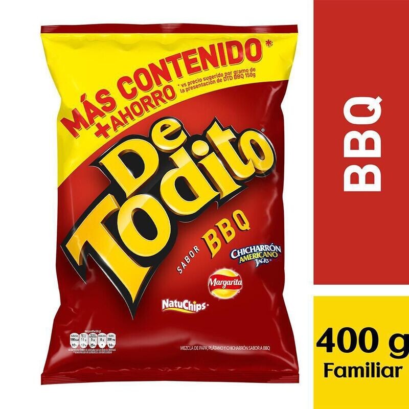 Detodito nat/bbq/mix dx12 cx5