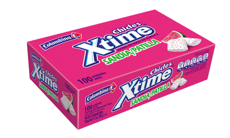 Xtime surtido 320gr dx100 cx24