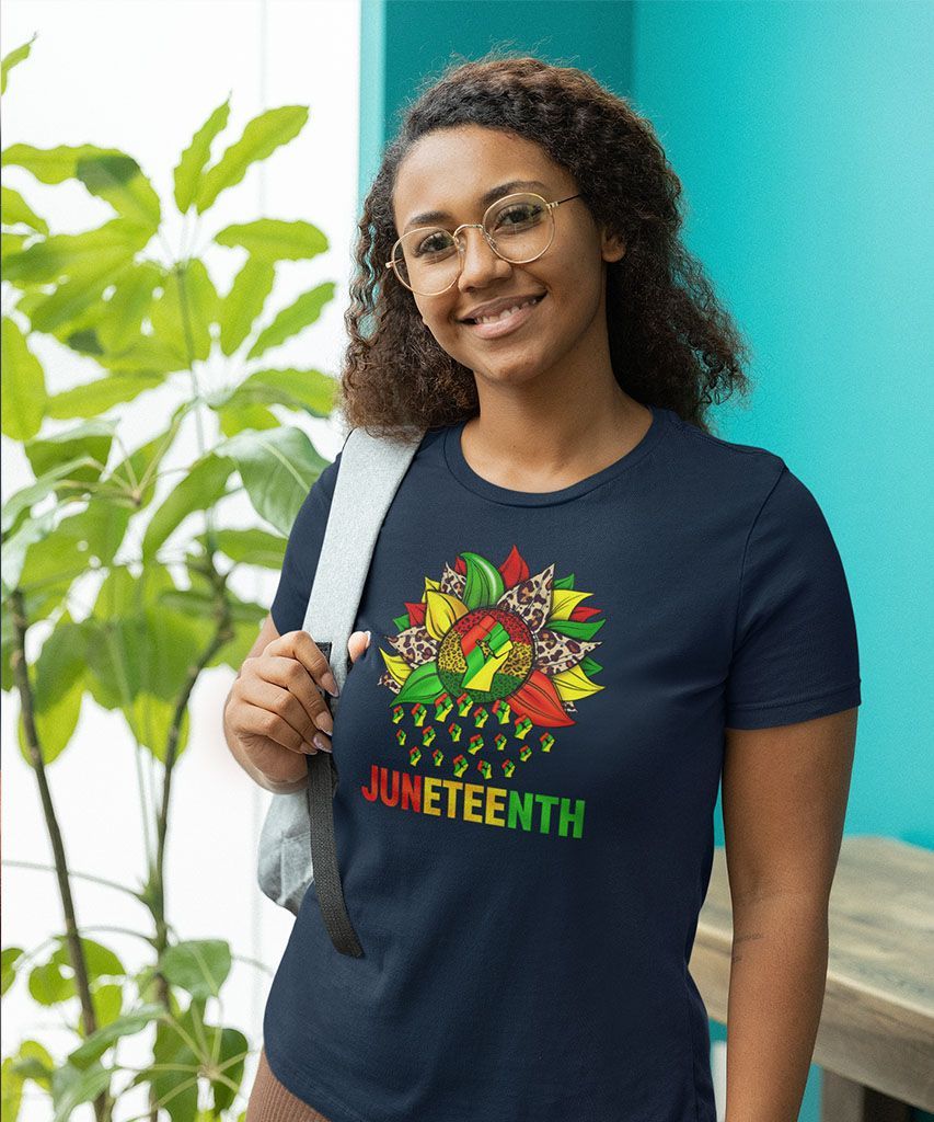 Sunflower Fist Juneteenth