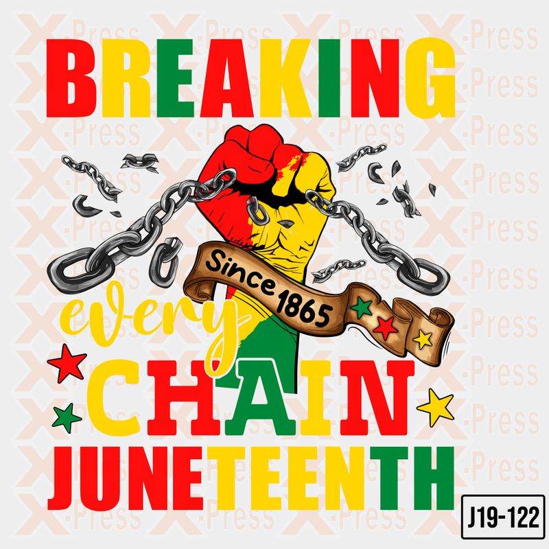 Juneteenth Breaking Every Chain