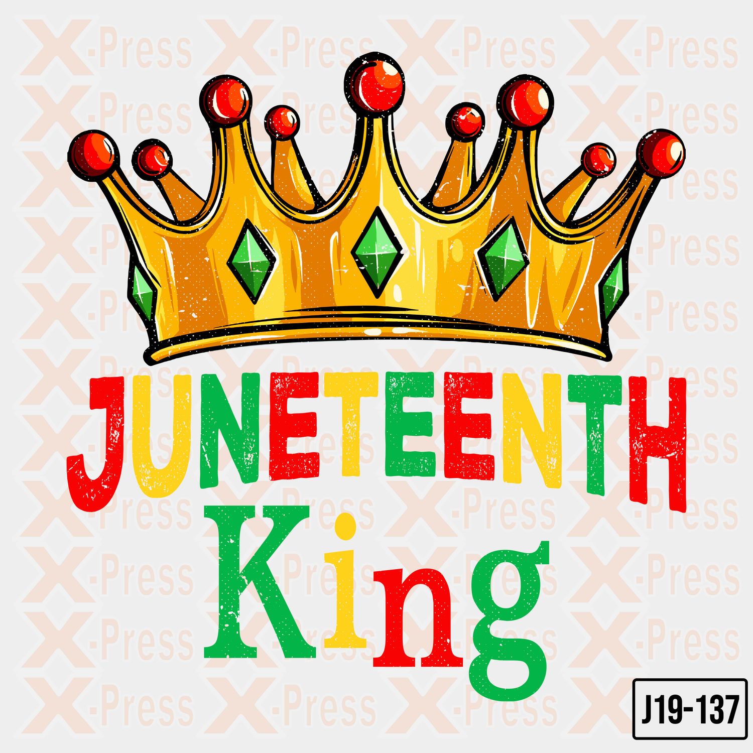 Juneteenth King Men