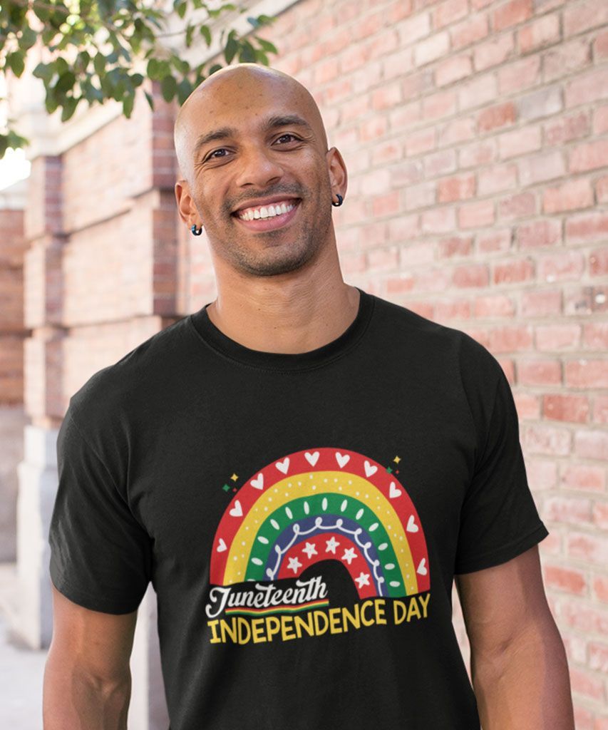 Juneteenth Rainbow Independence Day