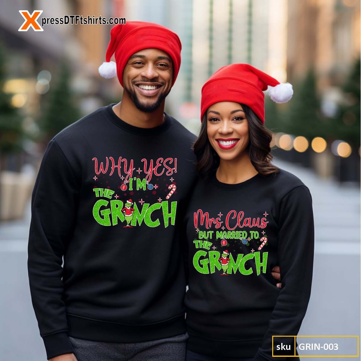 GRINCH CHRISTMAS COLLECTION MR &amp; MRS CLAUS