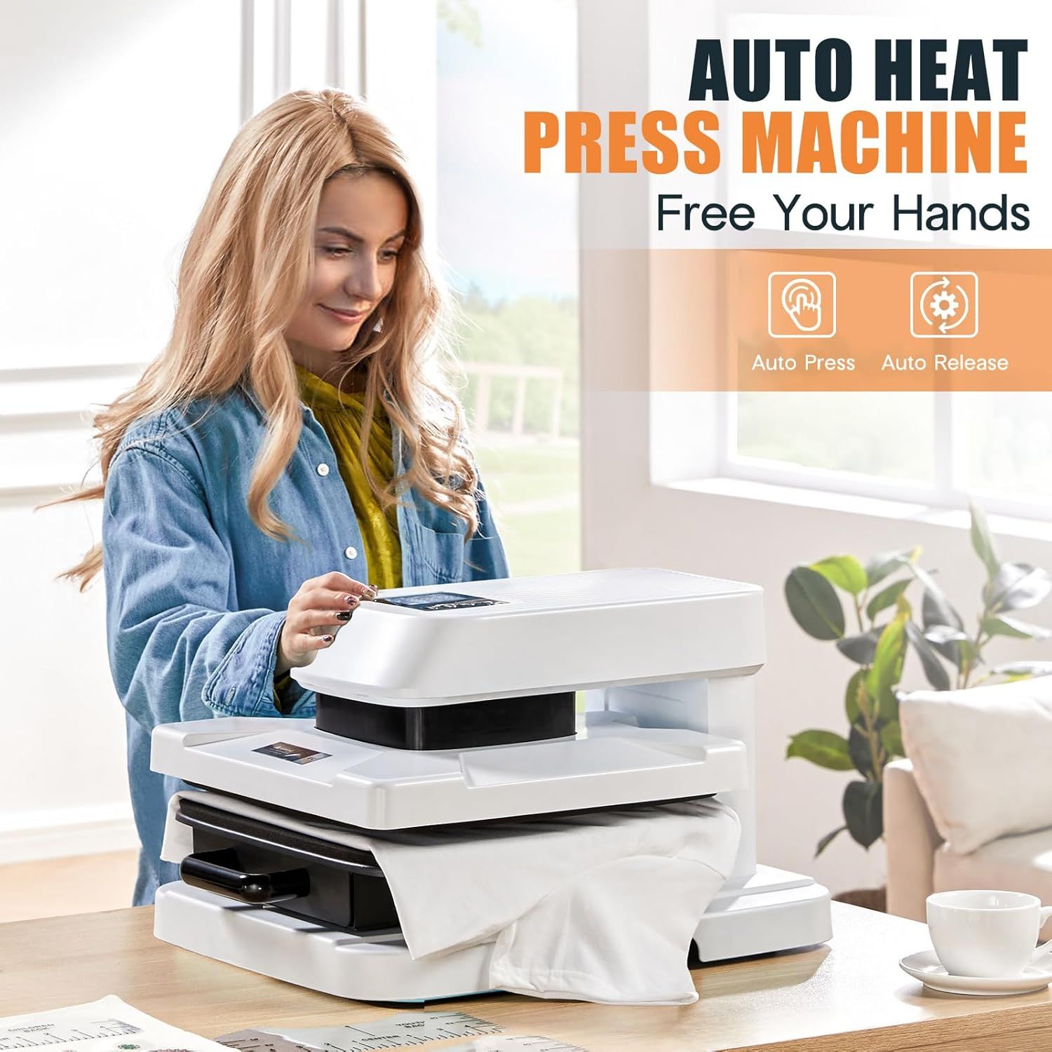 ENDEVOR BUNDLE+AUTOMATIC PRESS+50 TRANSFERS