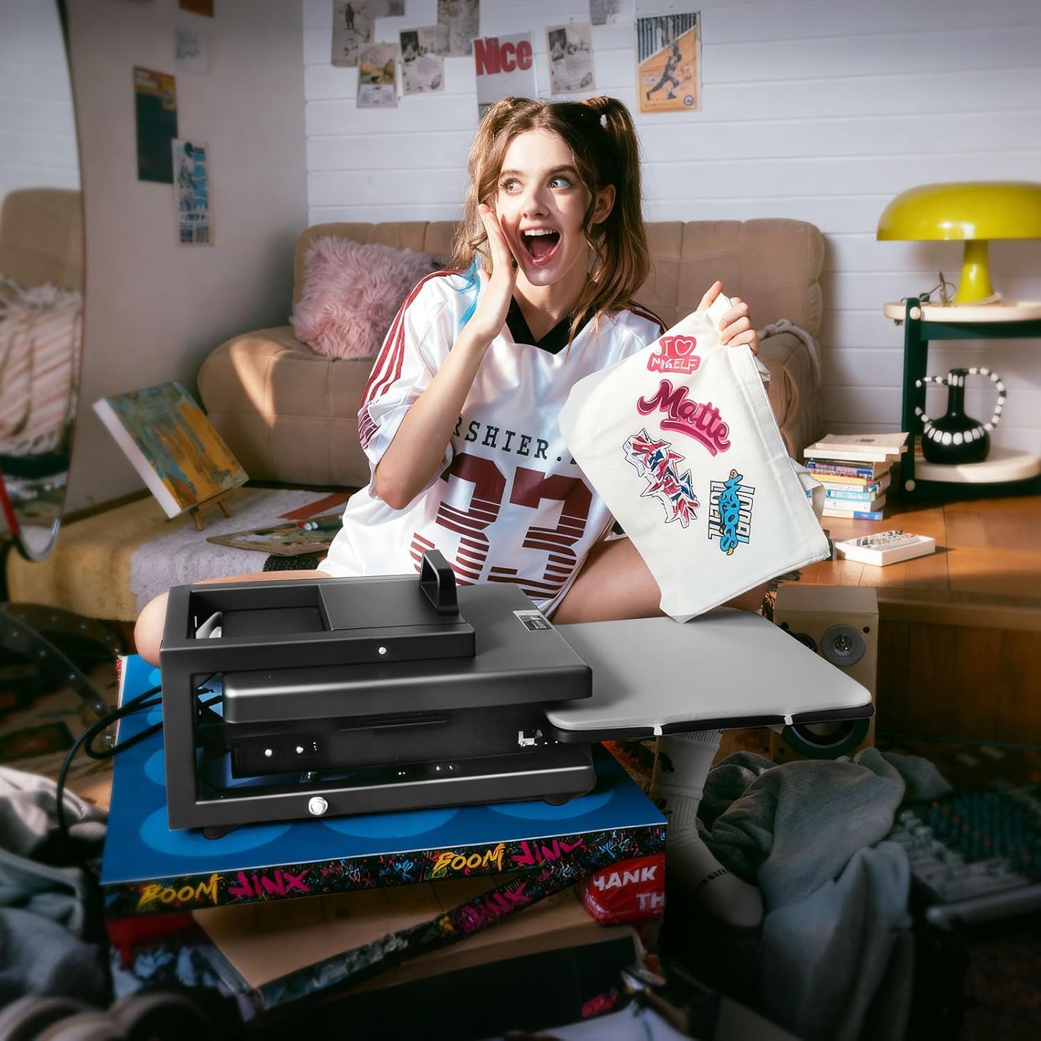 MAKER BUNDLE+HYBRID 8F PRESS+50 TRANSFERS