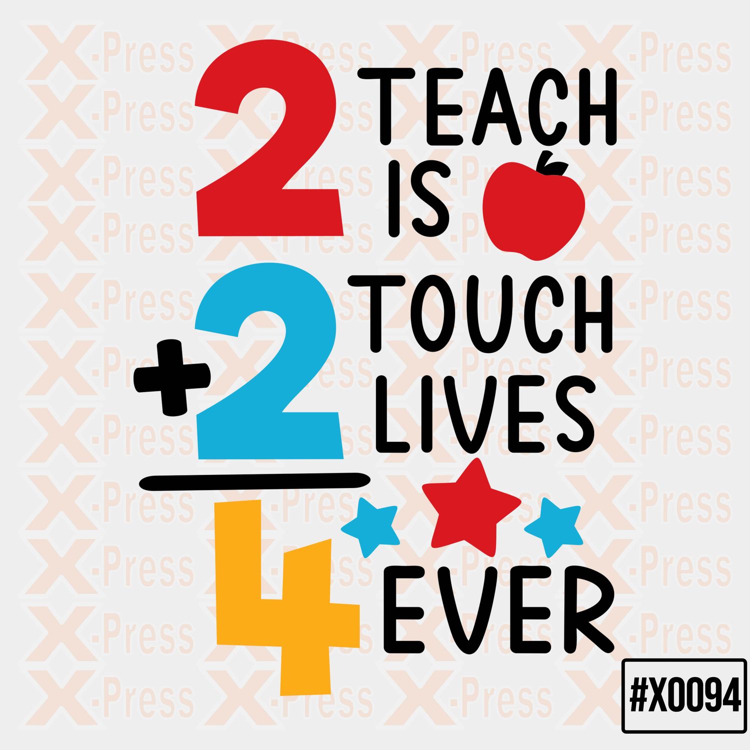 BETA example 00.00 Teacher's Appreciation #X0094