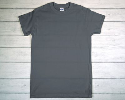 CUSTOM PRINTED GILDAN T-SHIRT Charcoal (as low as)