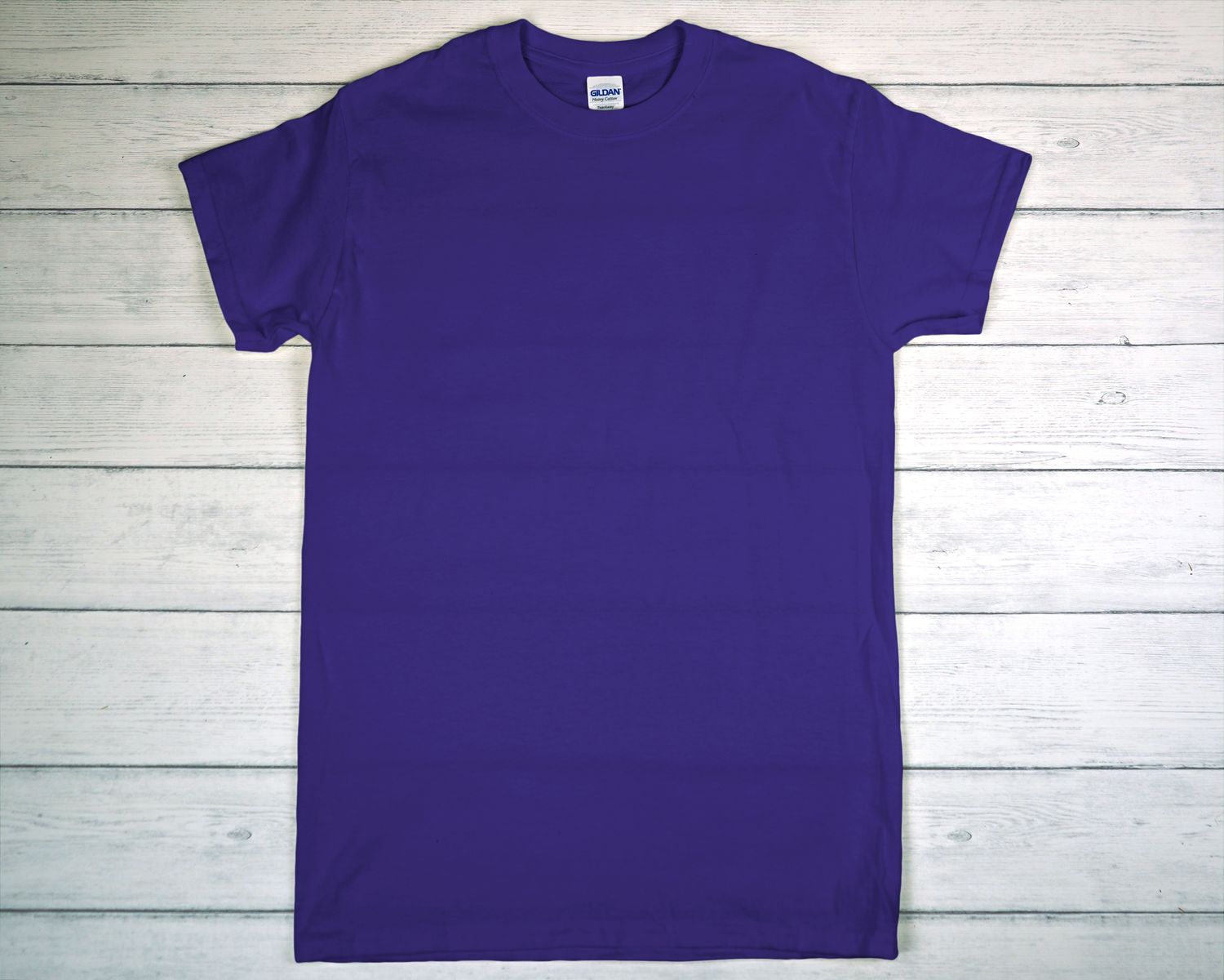 CUSTOM PRINTED GILDAN T-SHIRT Cobalt