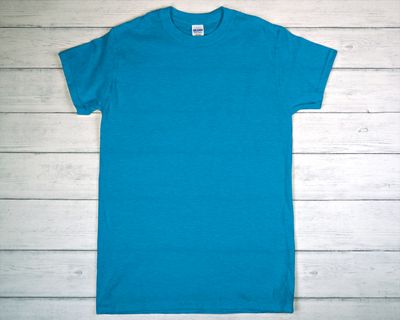 CUSTOM PRINTED GILDAN T-SHIRT Antique Sapphire (as low as)