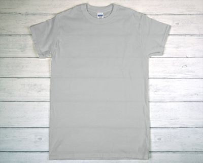 CUSTOM PRINTED GILDAN T-SHIRT Gravel (as low as)