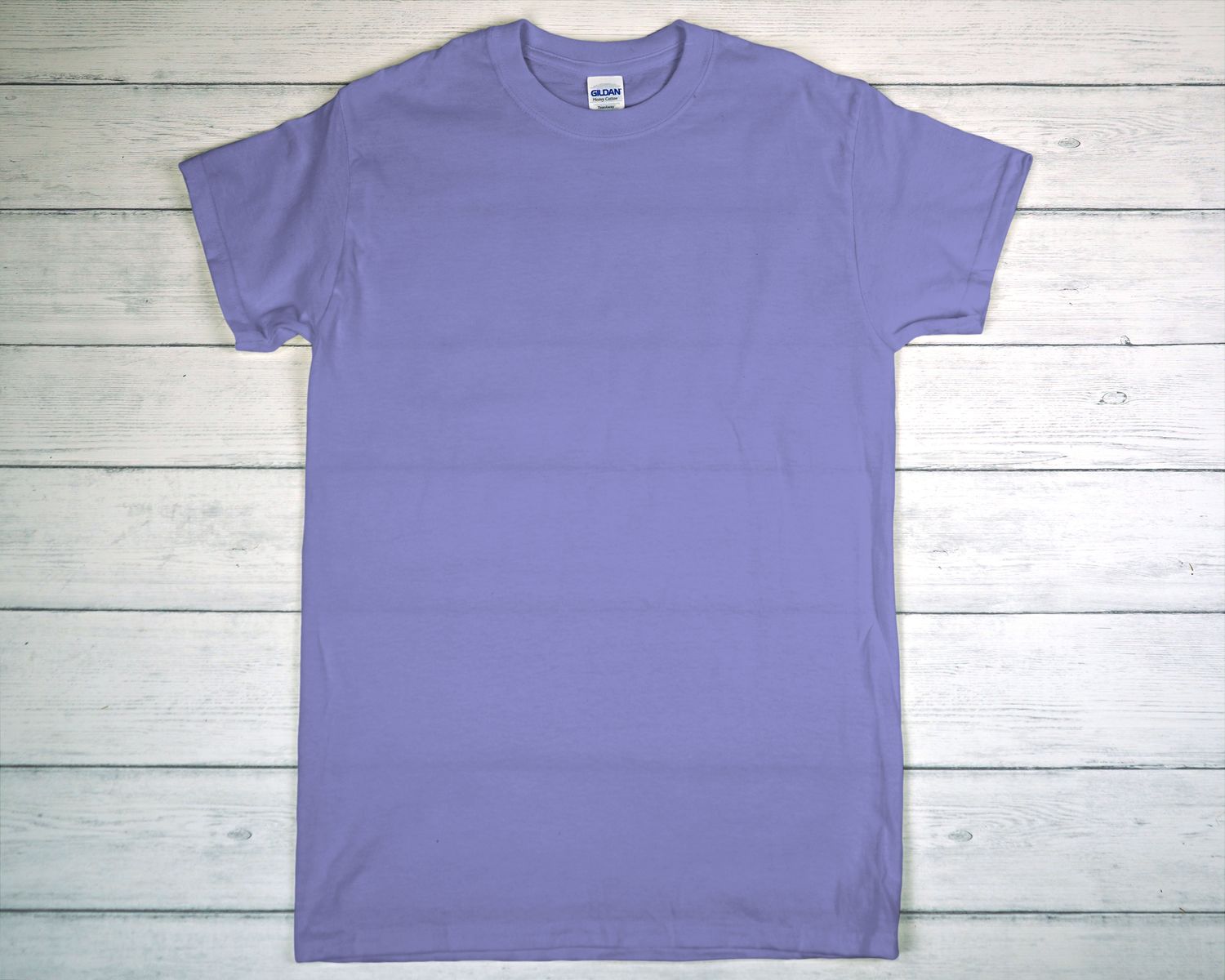 CUSTOM PRINTED GILDAN T-SHIRT Violet