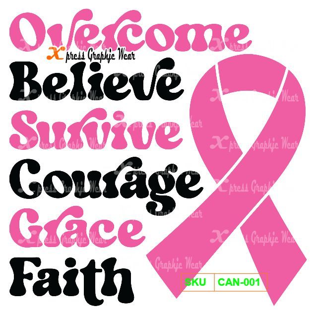 Overcome Believe Survive Courage Grace Faith