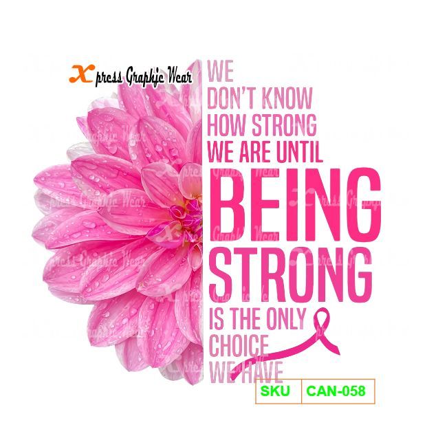 We Don't Know How To Strong.We Are Until Being Strong Is The Only Choice We Have.