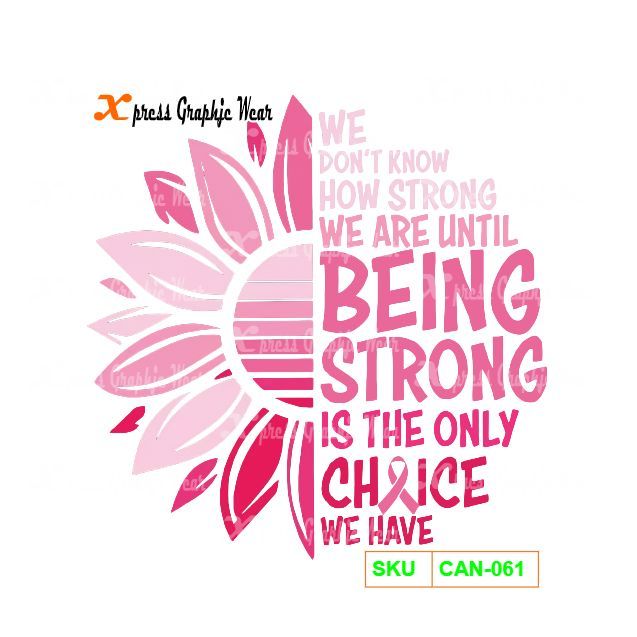 We Don't Know How To Strong.We Are Until Being Strong Is The Only Choice We Have.