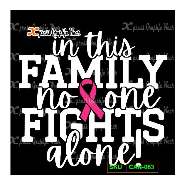 In This Family No One Fights Alone