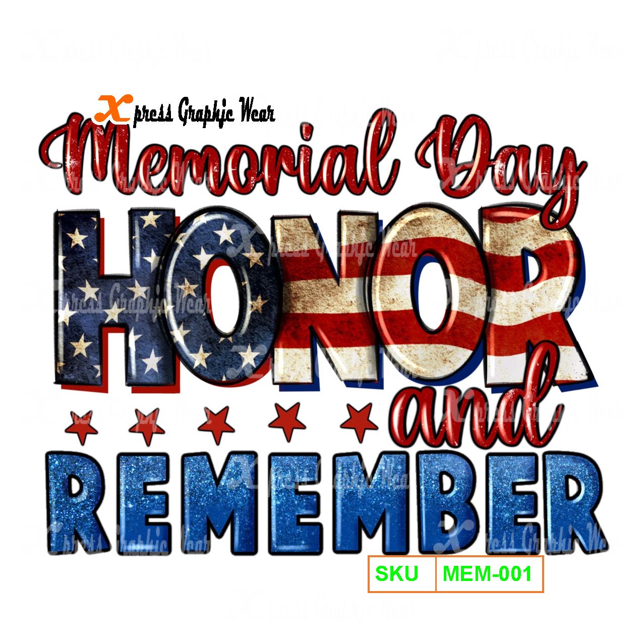 Memorial Day Honor and Remember