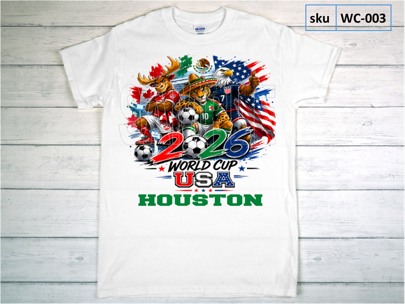 WORLD CUP HOUSTON SOUVENIR T-SHIRTS WORLD CUP HOUSTON SOUVENIR T-SHIRTS
