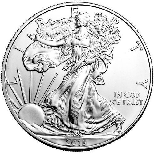 2015 AMERICAN SILVER EAGLE .999 FINE SILVER UNCIRCULATED US 2015