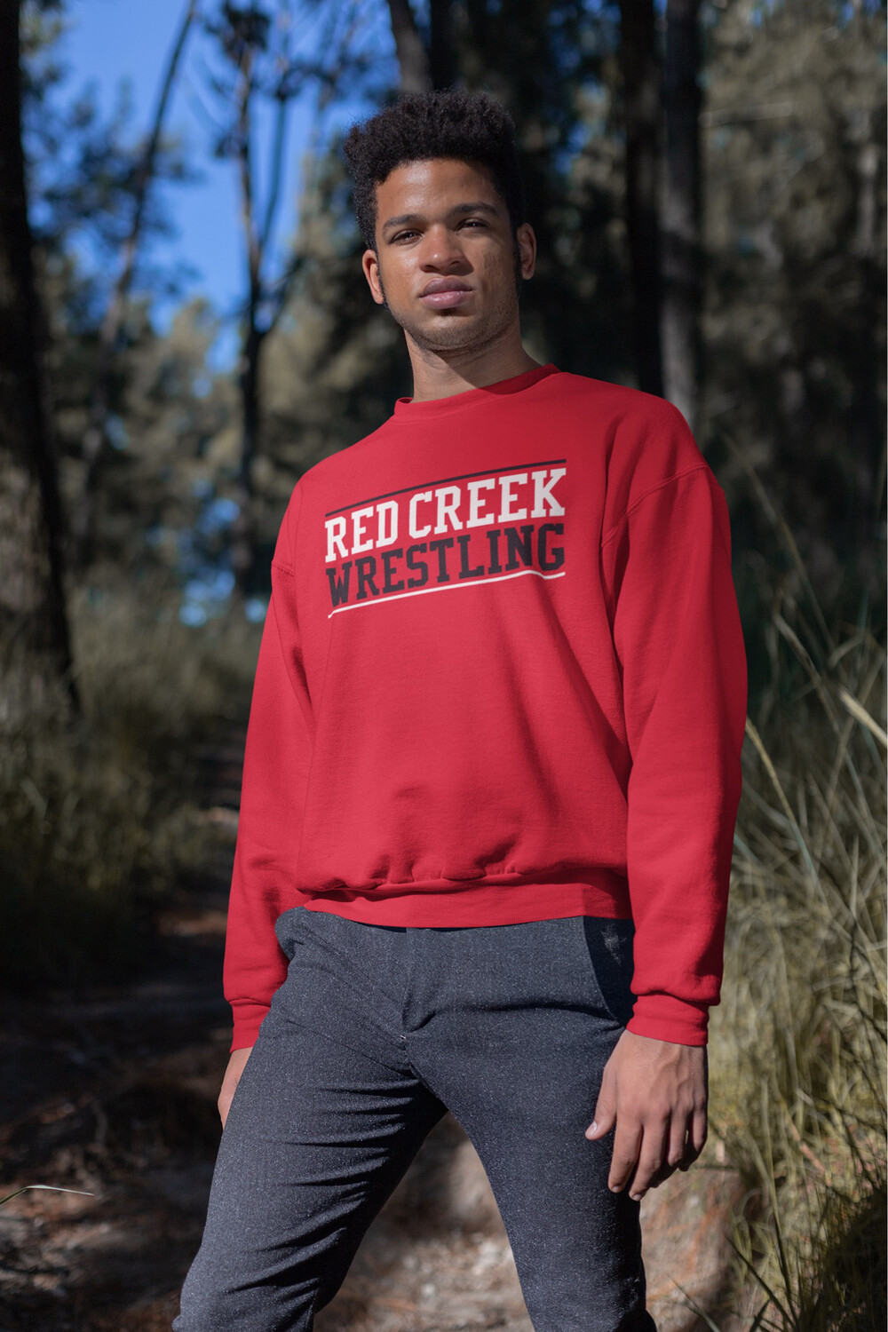 Red Creek Wrestling - Crewneck Sweatshirt