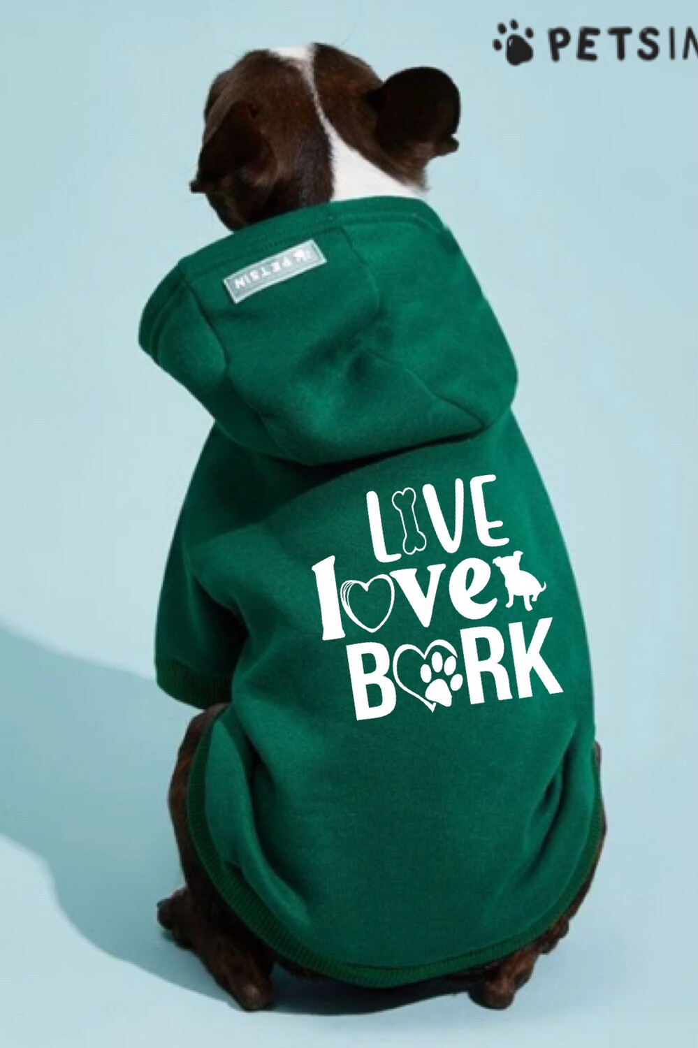 Live Love Bark - Pet Hoodie