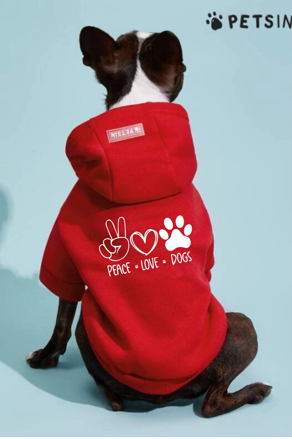 Peace Love Dogs - Pet Hoodie