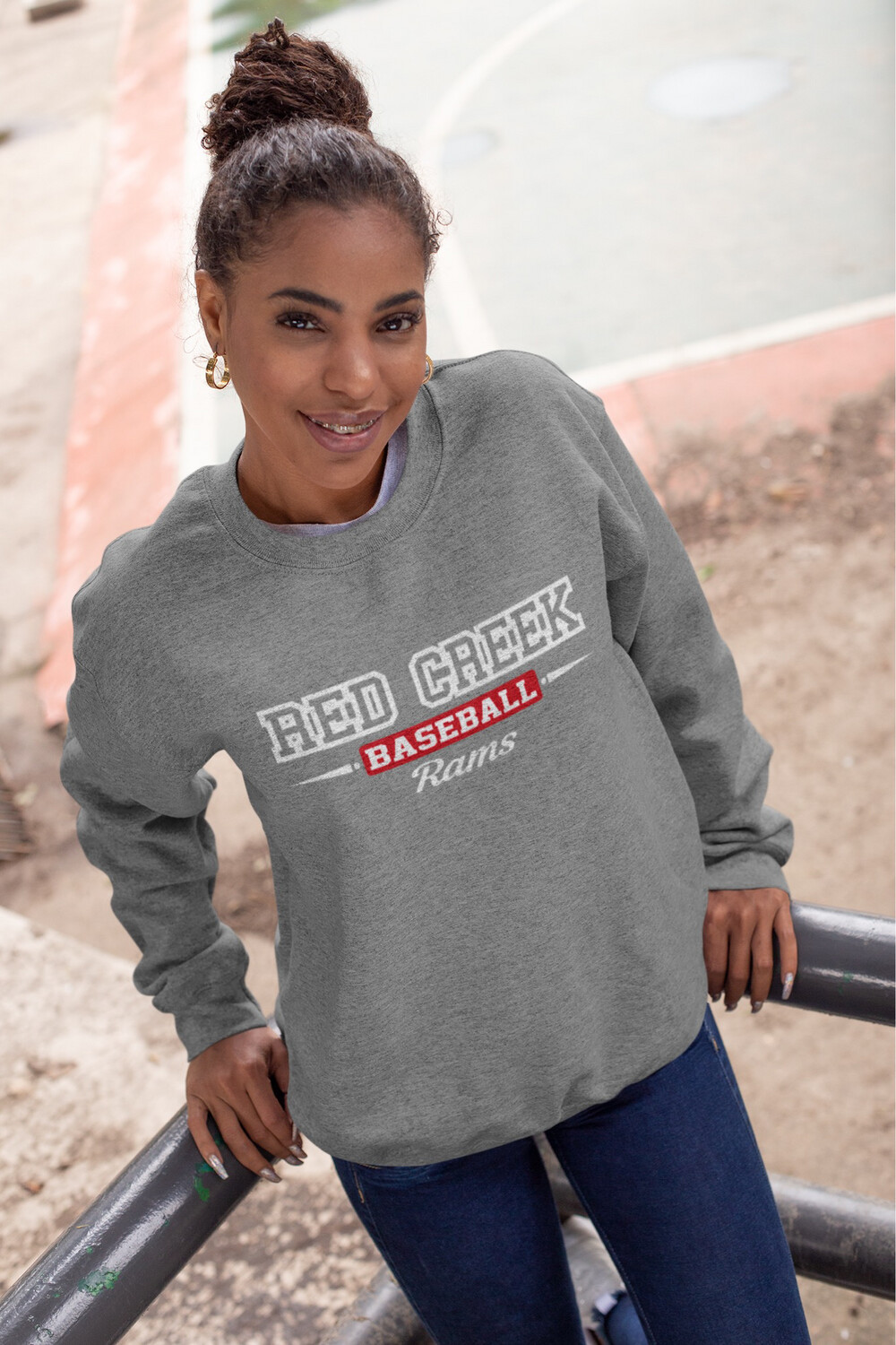Red Creek Baseball - Crewneck Sweatshirt