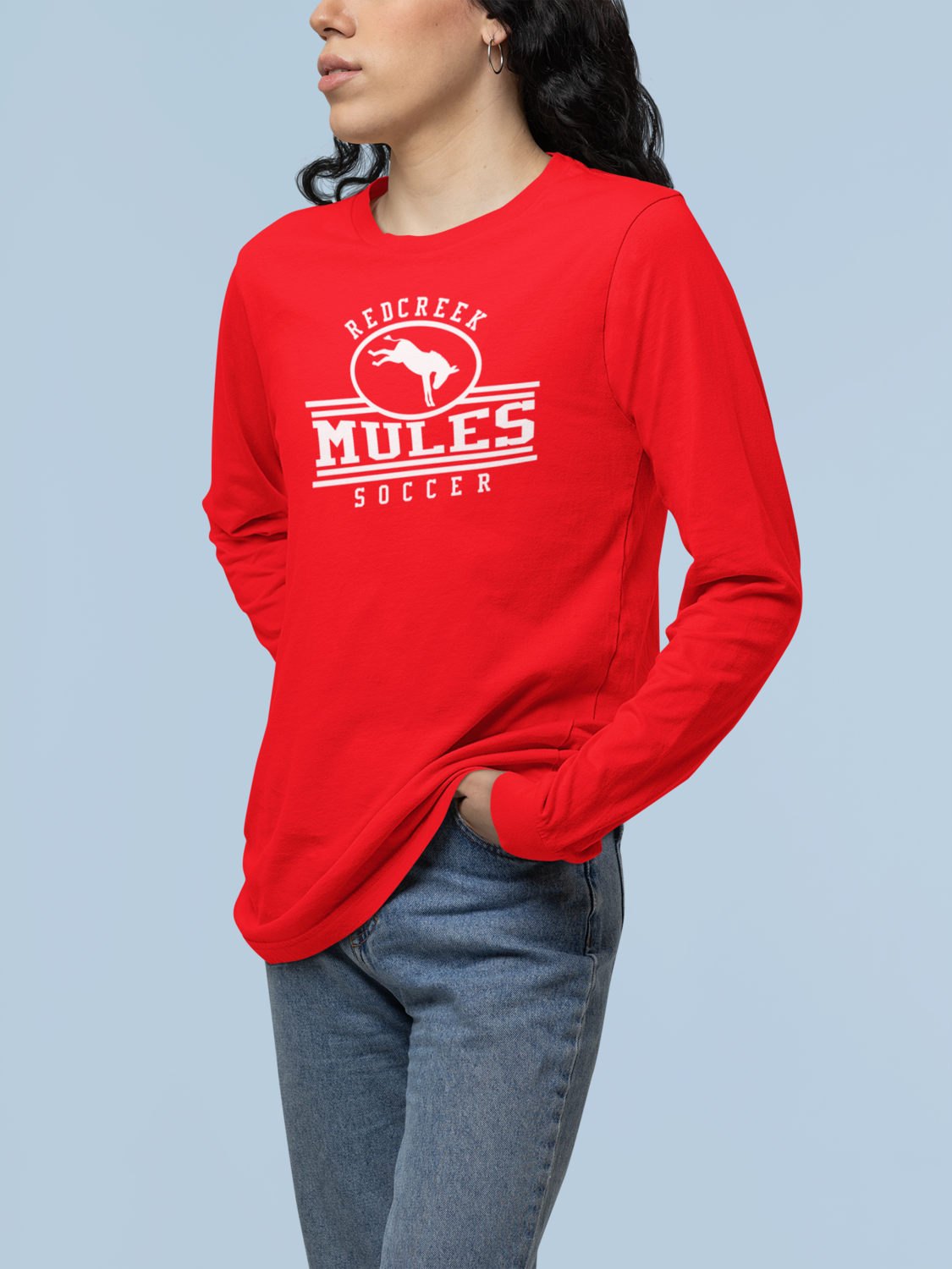 Red Creek Mules - Long Sleeve T-Shirt