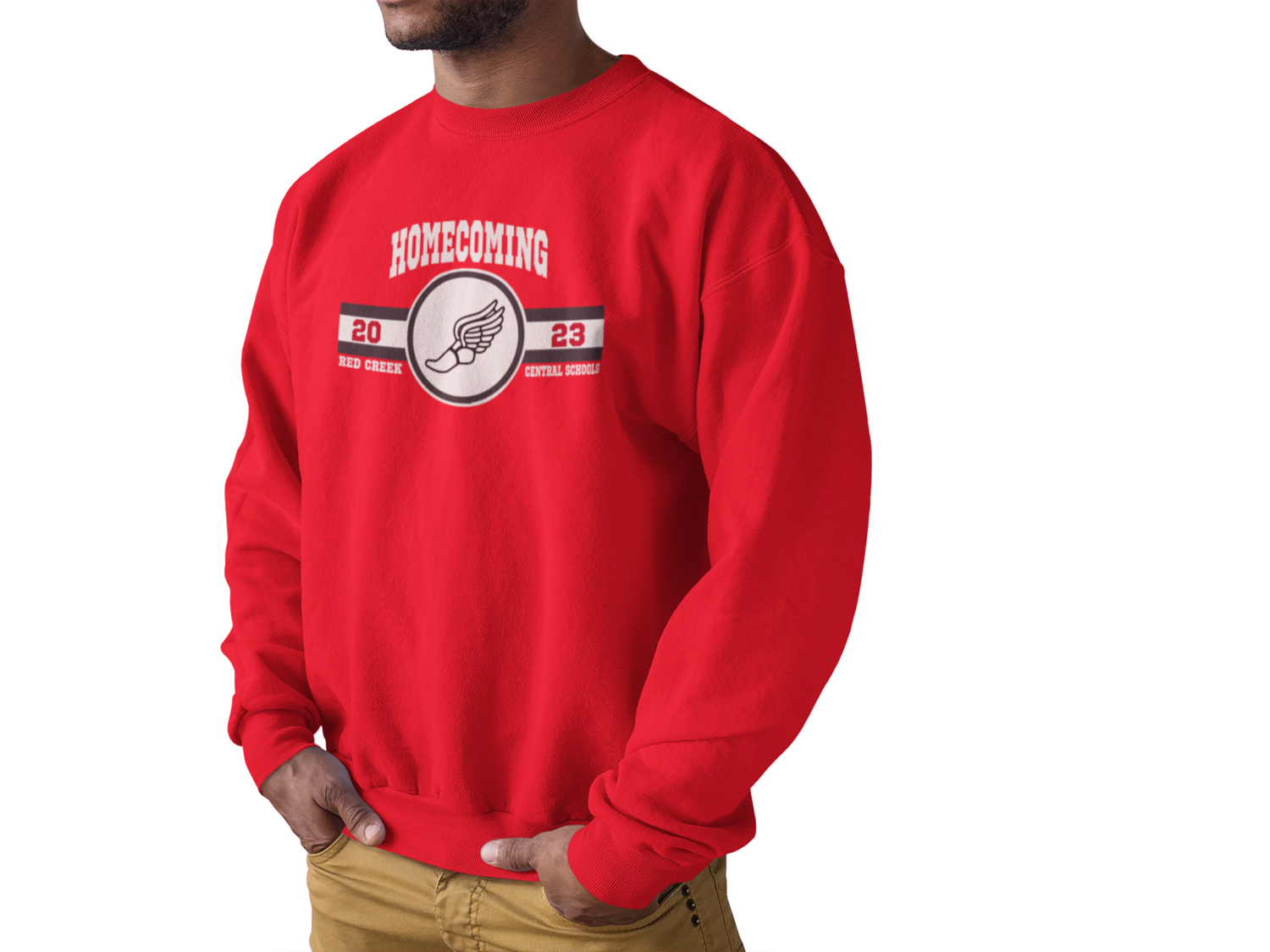 Red Creek 2023 HOMECOMING (Soccer/XC/Golf/Cheer) - Crewneck Sweatshirt