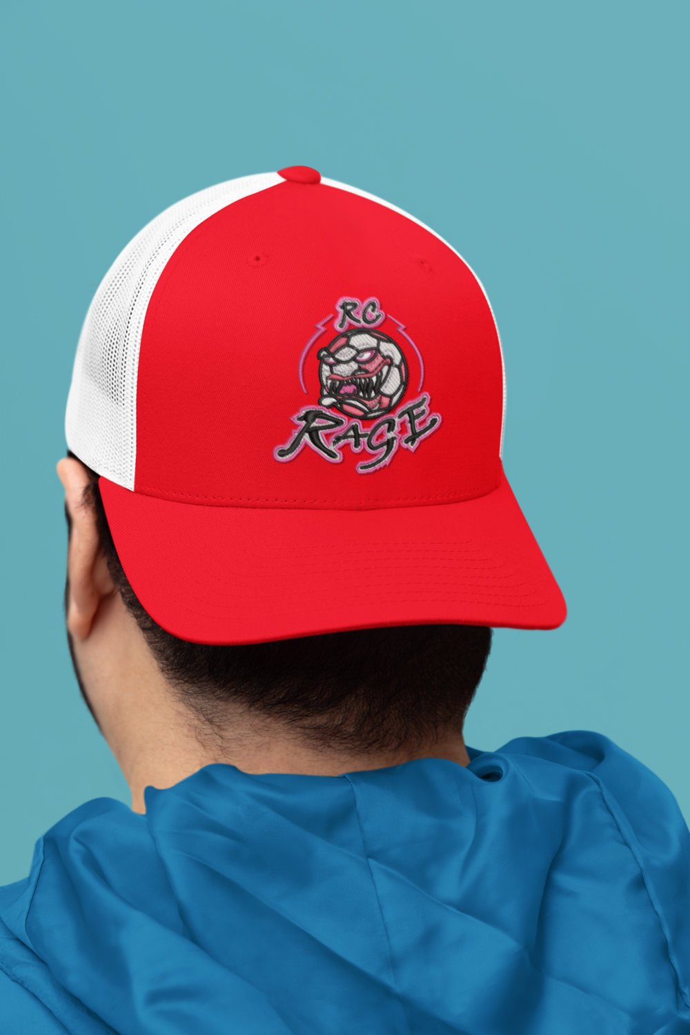 Red Creek RAGE - SnapBack Mesh Trucker Hat (Embroidered)