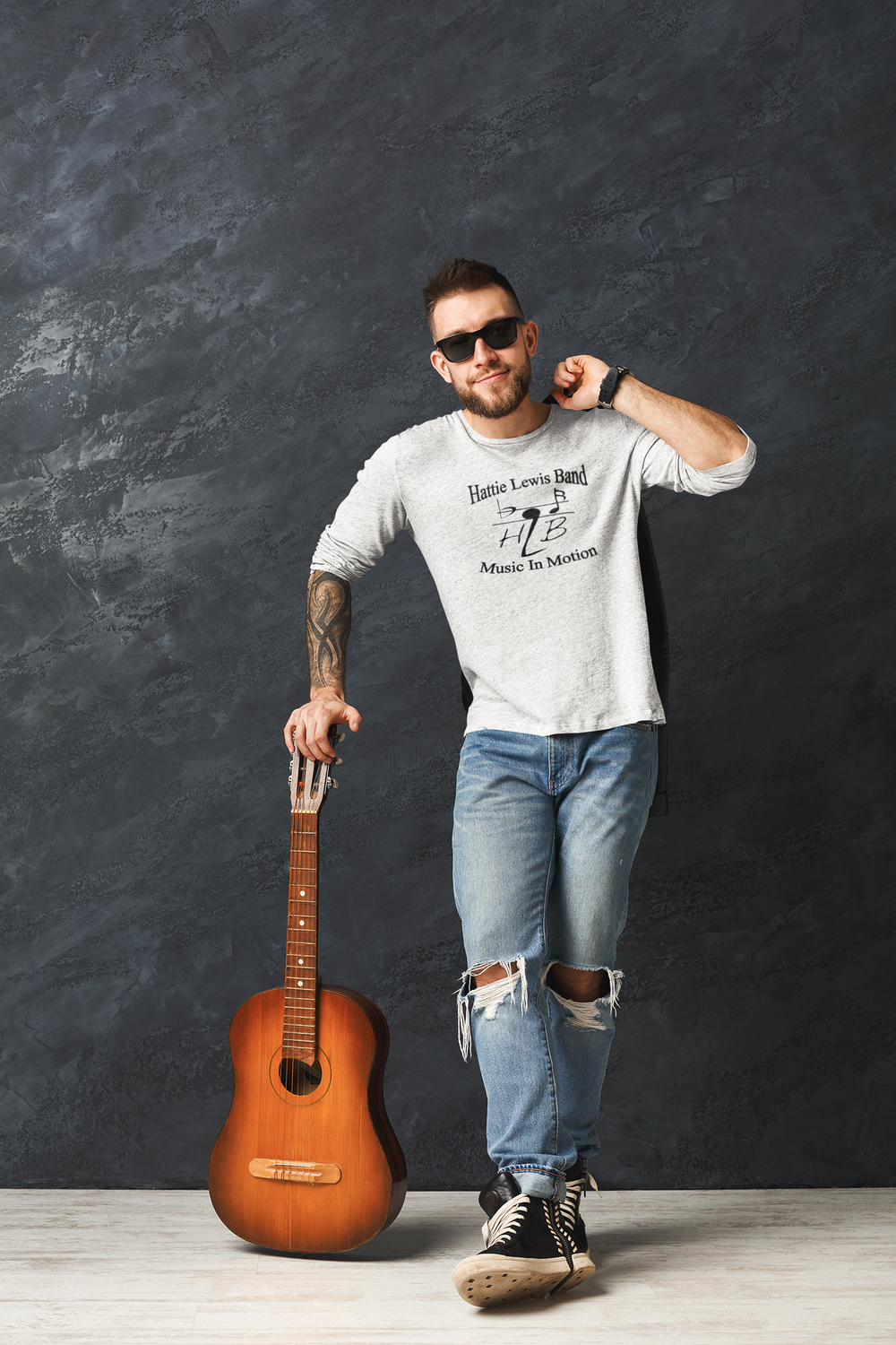 Long Sleeve Tee - Hattie Lewis Band