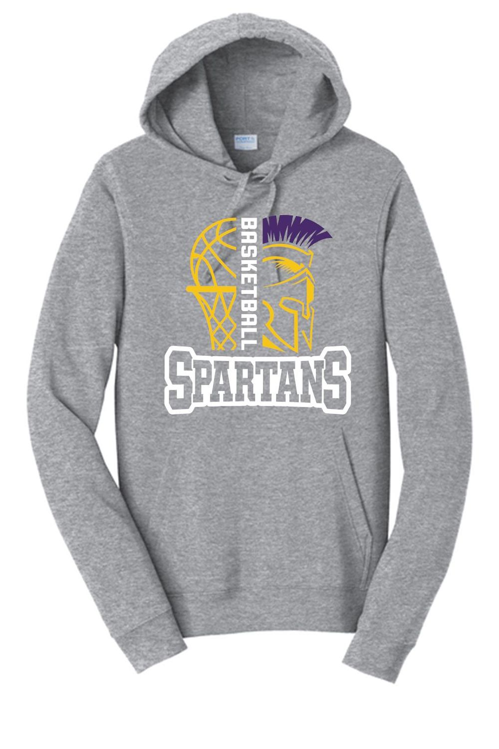 SPLIT SPARTAN Sodus BASKETBALL Hoodie