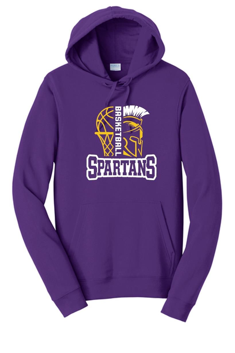 SPLIT SPARTAN Sodus BASKETBALL Hoodie