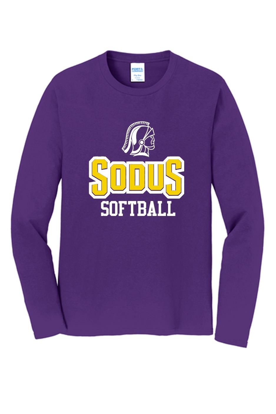 Spartans SOFTBALL Long Sleeve T-Shirt