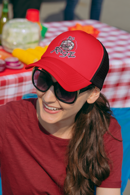 Red Creek RAGE - SnapBack Mesh Trucker Hat (Embroidered)