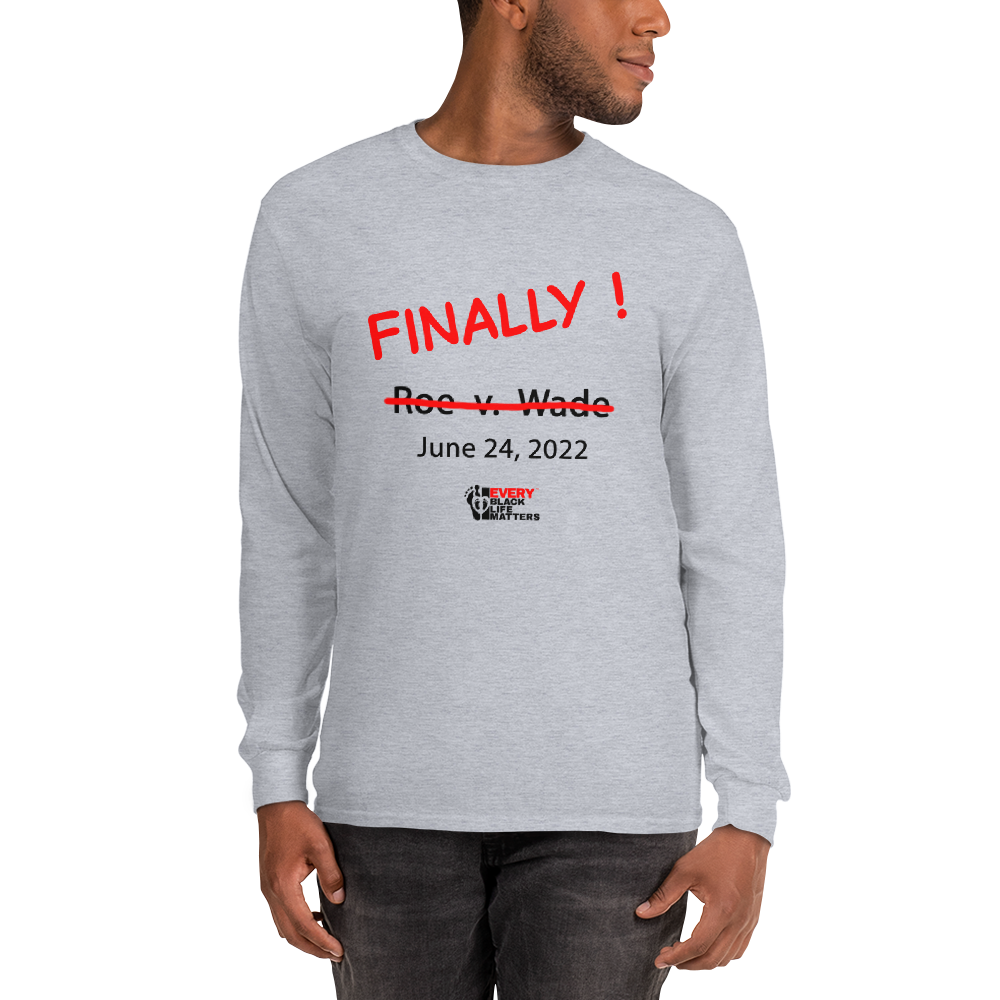 Unisex Long Sleeve Shirt - Finally RvW